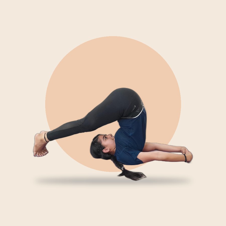 Halasana, plough pose